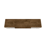 Modern Design TV Stand with Concealed Storage - White or Yellow