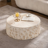 MgO Mid-Century Round Centre Coffee Table