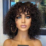 Sweet & Cute Brazilian Straight Bob Wig - Human Hair - Lace Front - Short & Fluffy