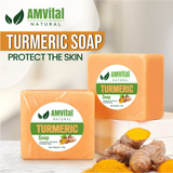 Turmeric Soap Bar for Glowing Skin (6-Pack)