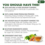 Premium Soursop Turmeric Tea Bags | Blend of Soursop Leaves, and Turmeric Root