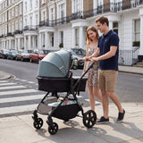2-in-1 Convertible Baby Stroller with Car Seat Adapters