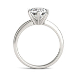 2.00 CTW AGI Certified Lab Grown Diamond Solitaire Engagement Ring – G-VS Clarity, 14K White Gold