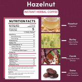 Instant Hazelnut Herbal Coffee