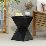 14.25" Black Accent Table