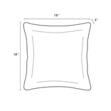 2 Pack Outdoor Throw Pillows - Waterproof & Fade-Resistant