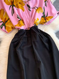 Printed Wide Leg Jumpsuit