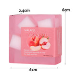 Peach Chunk Fruit Soap