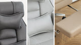 Swivel Ergonomic Office Chair, High Back with Lumbar Support, Dark Grey