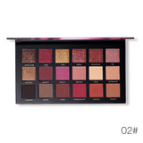Ucanbe New 18 color rose gold eye shadow plate huda desert plate mashed potatoes Mermaid Ji Jin eye shadow makeup