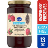 Kroger Sugar Free Raspberry Preserves 13 oz