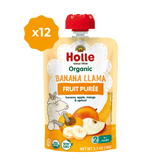 Holle Organic Banana Llama - Fruit Purée Pouches
