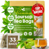 Premium Soursop Leaves Tea bags, Dried Soursop Leaves, Soursop Leaf Powder, Guanabana Leaves Tea, Hoja Guanabana Tea