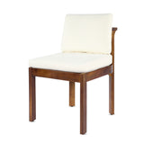 Acacia Wood Outdoor Dining Chair (Set of 4)