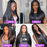 360 HD Wig Glueless Wigs Human Hair Lace Frontal Wig Straight HD Lace Wig 13X6 Human Hair 13X4 HD Lace Frontal Wig Ready to Wear