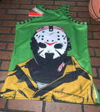 FRIDAY THE 13TH Headgear Classics Basketball Jersey ~Never Worn~ M
