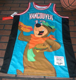 YOGI BEAR / VANCOUVER Headgear Classics Basketball Jersey ~Never Worn~ S M L XL 2XL