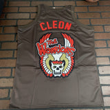 THE WARRIORS Brown Cleon Headgear Classics Basketball Jersey ~Never Worn~ L XXL