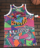 SLICK RICK YOUNG WORLD Headgear Classics Basketball Black Jersey ~Never Worn~ XL