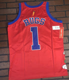 LOONEY TUNES TUNESQUAD Red Headgear Classics Basketball Jersey ~Never Worn~ L