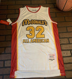 LEBRON McDonalds "32" Headgear Classics Basketball Jersey~Never Worn~S 2XL