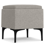 Natasha Storage Ottoman with Tray