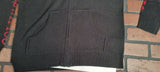 ED HARDY by Christian Audigier-Love Kills Slowly Black Zip-Up Sweater~VTG~ M L XL