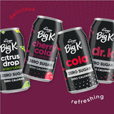 Big K Cherry Cola Soda Cans 12 pk / 12 fl oz