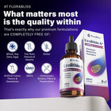 Urolithin A Supplement 2800 mg Liquid Drops | with Trans-Resveratrol, Collagen Peptides, Pomegranate Extract, Hyaluronic Acid, Vitamin E & C