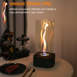 Hexagonal Clean-Burning Fuel Vented-Free Fireplace