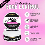 Edge Control for Black Hair 4C Extreme Strong Hold Non-Greasy Edge Effect 48 Hour Edge Tamer for Baby Hair Extra Mega Hold True Edge Control Edge Effect Edge Control for Black Natural Hair