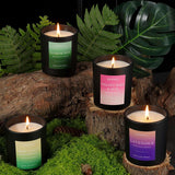 Scented Candles, Rose & Oud Aromatherapy Candles for Home Scented, Natural Soy Wax Candles, 8Oz Long Lasting Candle for Men & Women, Jar Candles for Birthday & Holiday