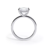 2.00 CTW AGI Certified Lab Grown Diamond Solitaire Engagement Ring – G-VS Clarity, 14K White Gold