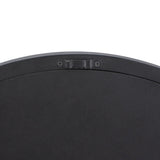 Circle Wall Mirror with Wooden Frame - Black, Light Brown, Dark Brown