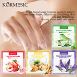 KORMESIC Peach & Strawberry & Rose Tri-colour Soap  FT 120g