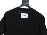 Fendi T-Shirt without Collar 'Black'
