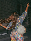 Artistic Painted Long Sleeve Denim Shirt