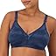 Bali Women's Wireless Lace Bra, Double Support Lace Bras for Women, Stay-in-Place Straps, Full Coverage, Comfortable