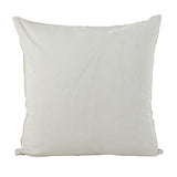 Fennco Styles Metallic Foil Print Grid Throw Pillows 18"x18"