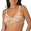Bali Women's Double Support Wireless Bra, Comfortsoft Full-coverage Wirefree Bra, Df3820