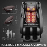 Massage Chair Recliner with Zero Gravity and Full Body Air Pressure