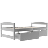 Platform Bed With 2 Drawers