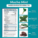 Dandelion Mocha Mint Roasted Herbal Tea