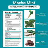 Dandelion Mocha Mint Roasted Herbal Tea