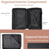 24 Inch Lightweight Durable ABS Hardshell Luggage