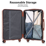 3-Piece ABS Spinner Wheel Luggage Set