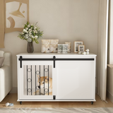 39.37'' Modern Wooden Dog Crate Furniture