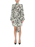 Saint Laurent Women Mini Dress With Band