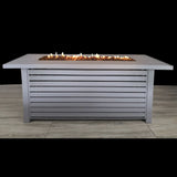 Propane / Gas Outdoor Fire Pit Table With Lid