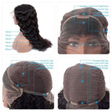 13×4 Lace Front Wig Human Hair Wigs Loose Deep Lace Frontal Wigs for Women